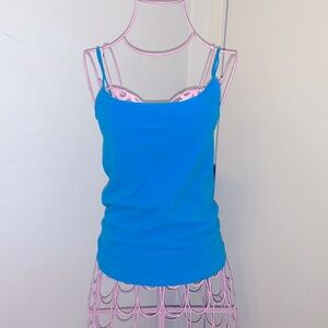 Nikibiki blue camisole tank- one size